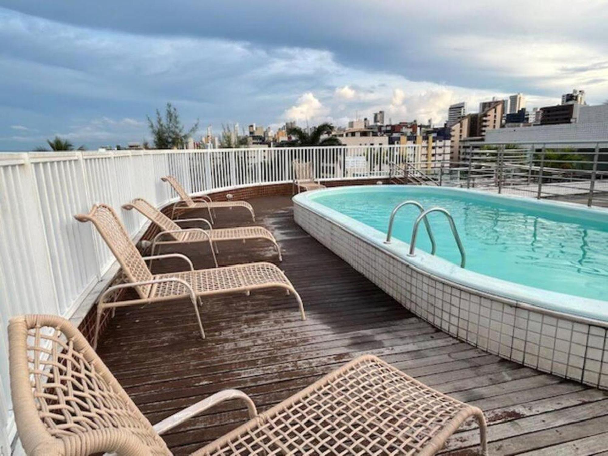 Appartamento Flat Em Manaira Beira Mar João Pessoa Esterno foto